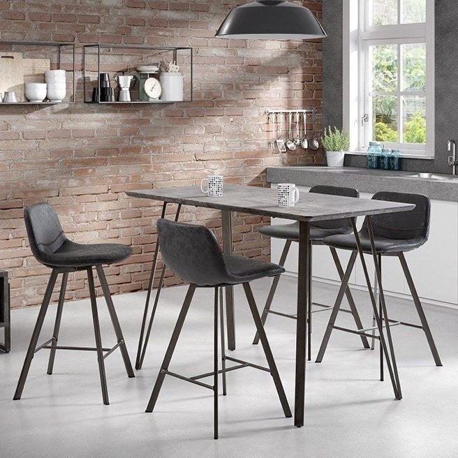 Nieuw bartafel + 4 barkrukken = 595 euro compleet., Ophalen, Nieuw, Inclusief barstoelen