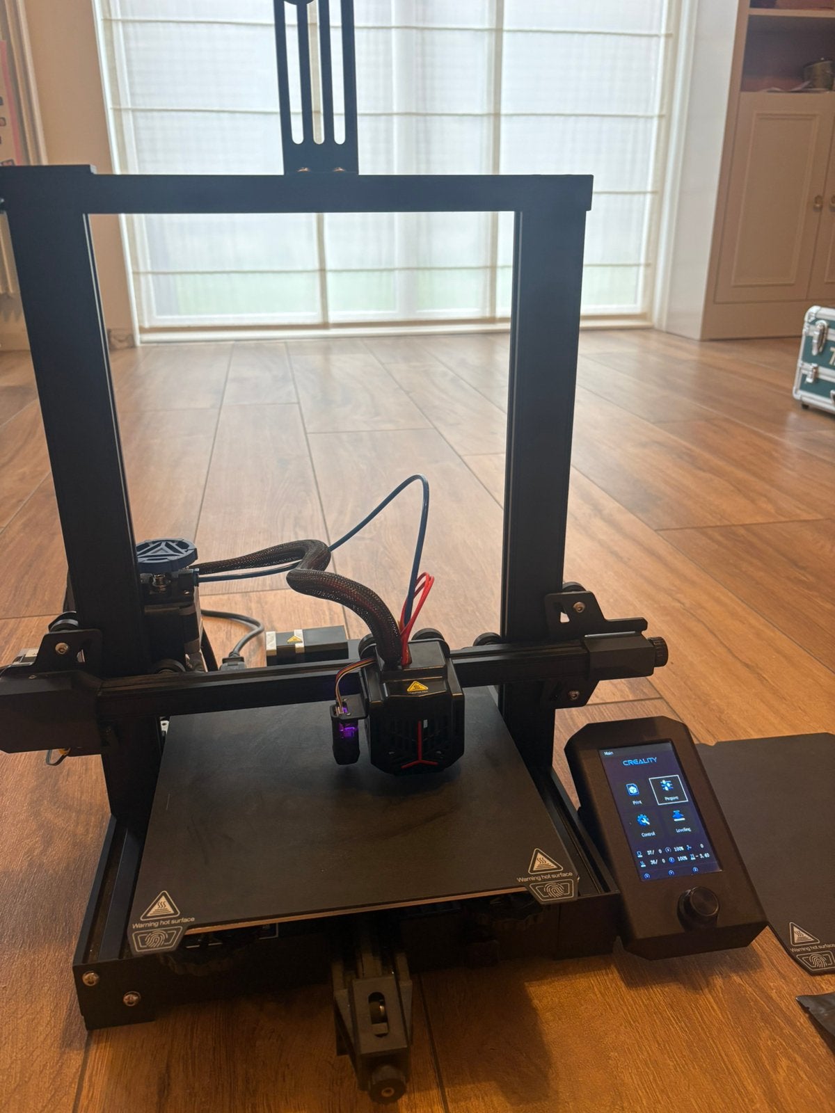 Creality Ender 3 V2 Neo 3D-printer + extra’s, Informatique & Logiciels, Enlèvement, Comme neuf