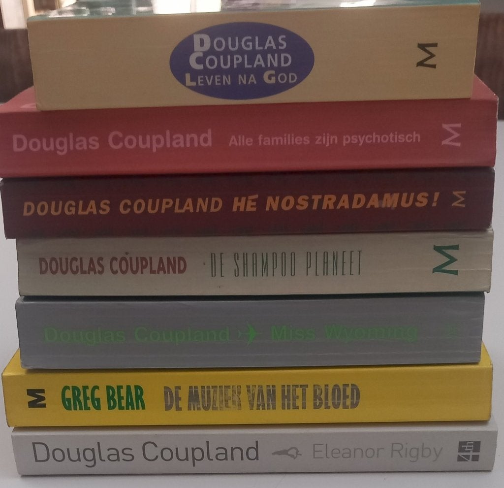 Douglas Coupland boek, Ophalen, Gelezen, Coupland