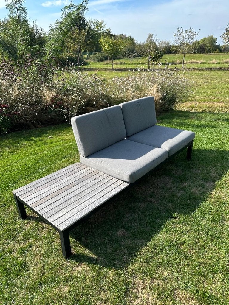 Tuin loungeset, Tuin en Terras, Gebruikt, Bank, Aluminium, Loungeset