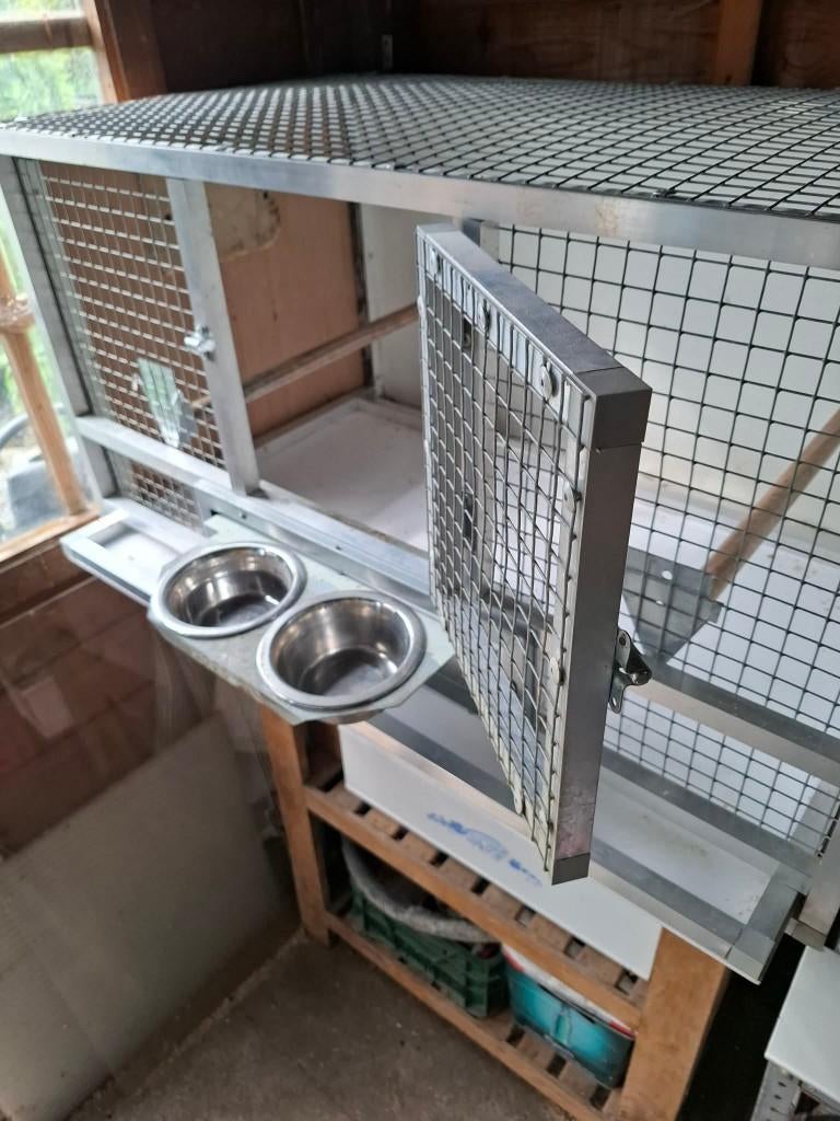 cage, Enlèvement, Comme neuf, Métal, Cage d'élevage