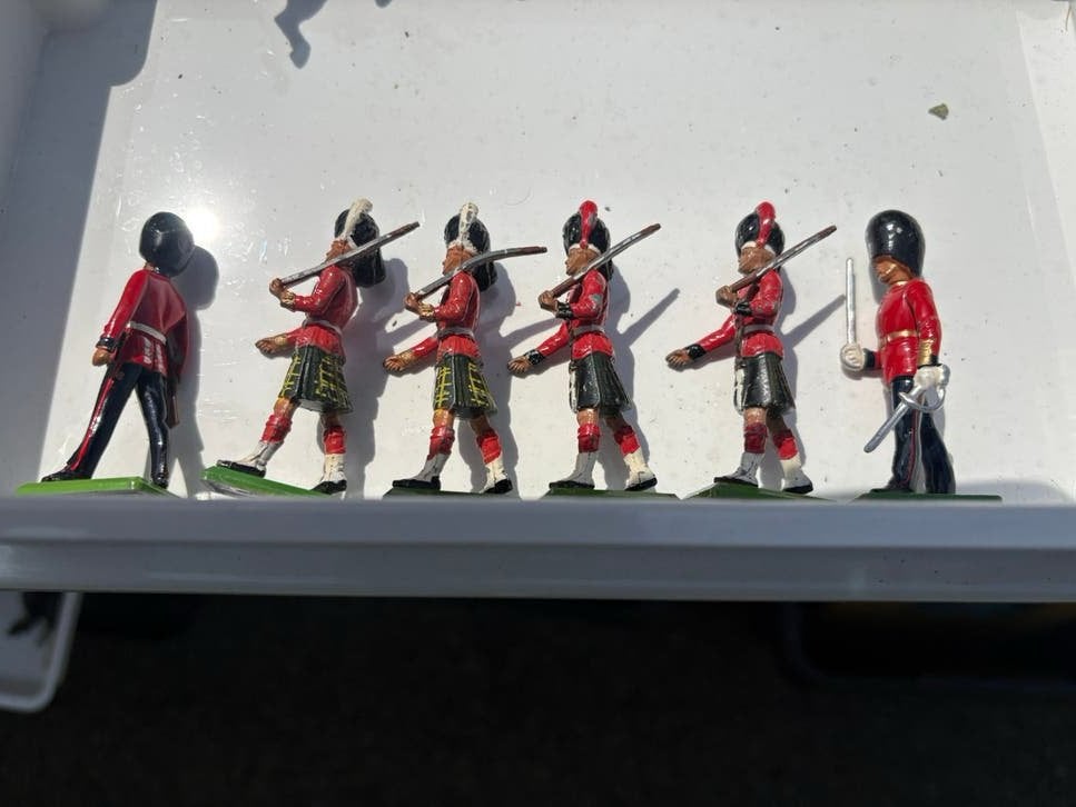 Soldats de plomb, Hobby en Vrije tijd, Modelbouw | Figuren en Diorama's, Ophalen of Verzenden, Zo goed als nieuw, Groter dan 1:35