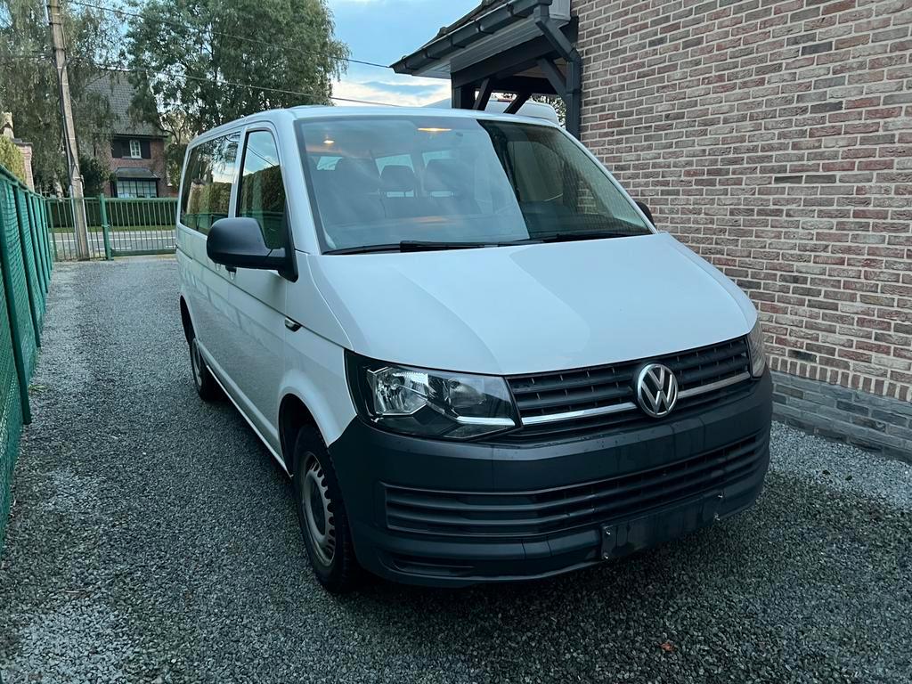VW minibus T6. 9 plaatser. 181.000km, Voorwielaandrijving, Euro 6, 4 cilinders, https://public.car-pass.be/vhr/377a411f-5acf-4d59-8897-cce11b0a2093