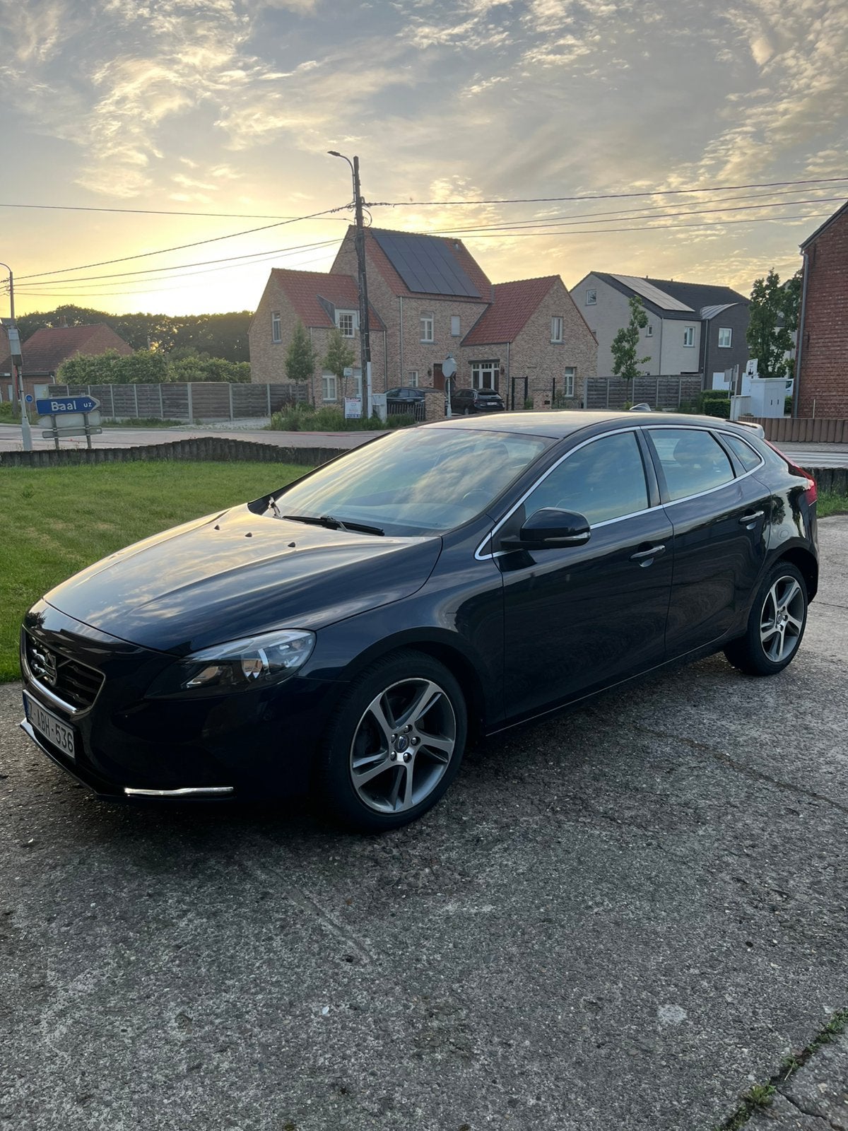 -VOLVO V40-T3-152PK- Zeer proper-, Auto's, Volvo, Bedrijf, V40, Airconditioning, Benzine, Euro 6, 5 deurs, Handgeschakeld, Blauw