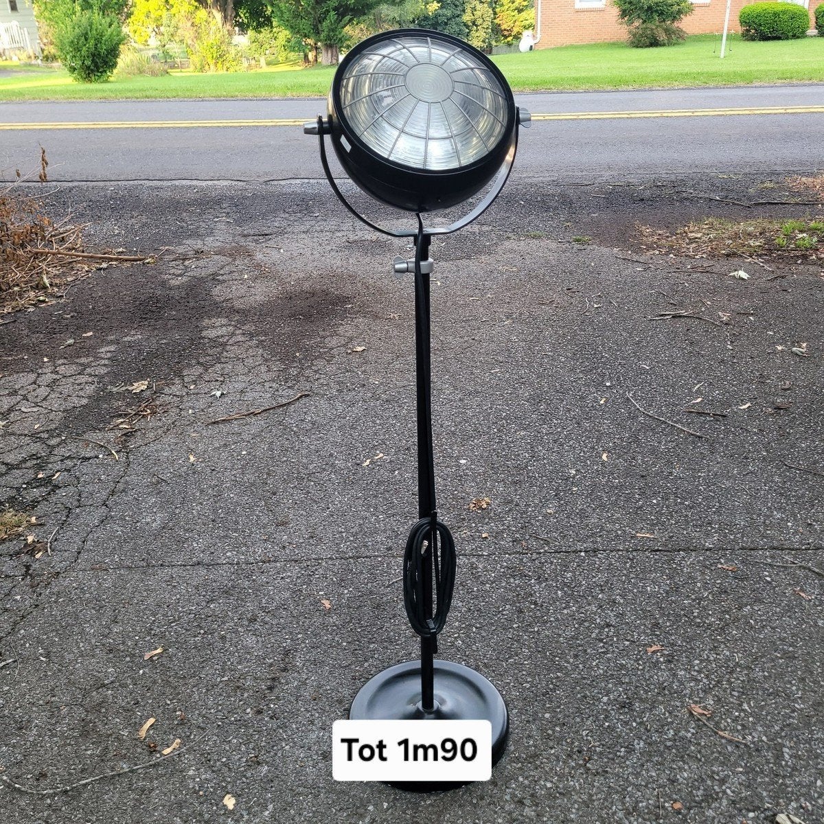 Ikea Svartnora staanlamp, Huis en Inrichting, Ophalen, Gebruikt, Landelijk, Metaal