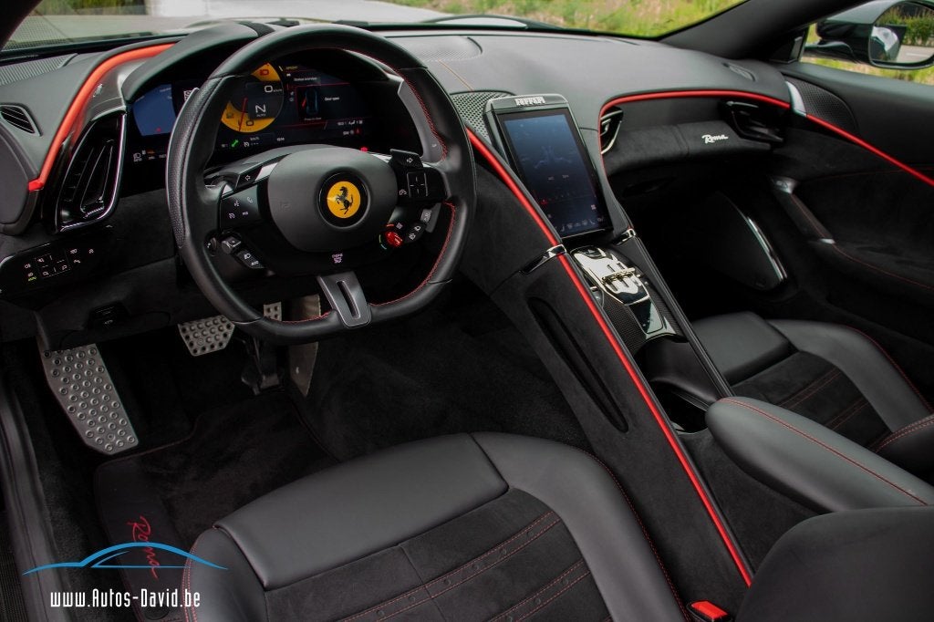 Ferrari Roma 3.9i V8 Bi-Turbo F1 620 CV EN PARFAIT ÉTAT, Autos, Ordinateur de bord, Achat, Euro 6, Entreprise