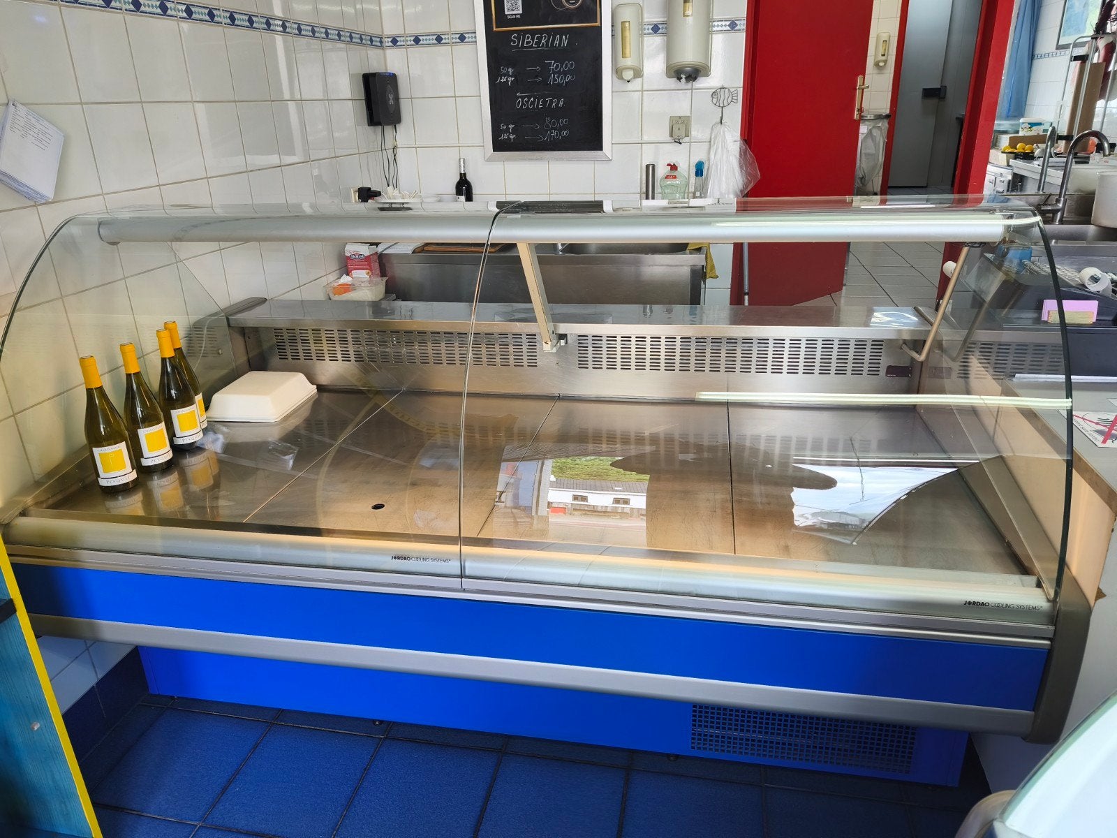 comptoir frigorifique, Enlèvement