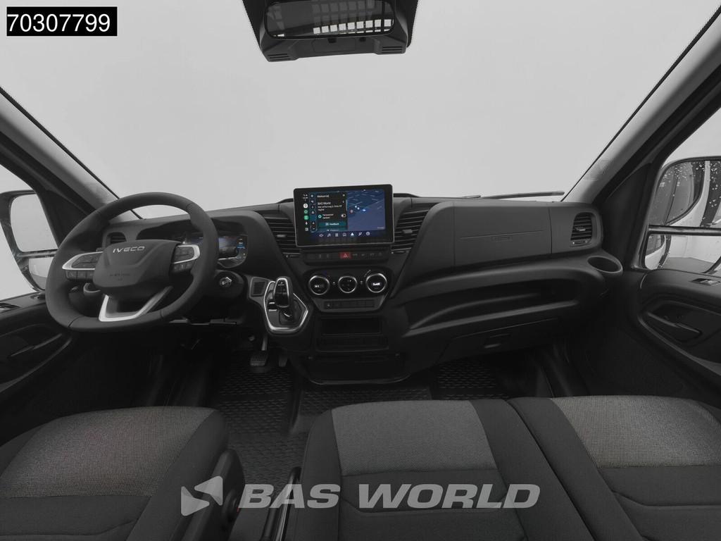 Iveco Daily 35C21 3.0L Automaat Open Laadbak 210PK Dubbelluc, Auto's, Stof, Parkeersensor, Euro 6, 4 cilinders