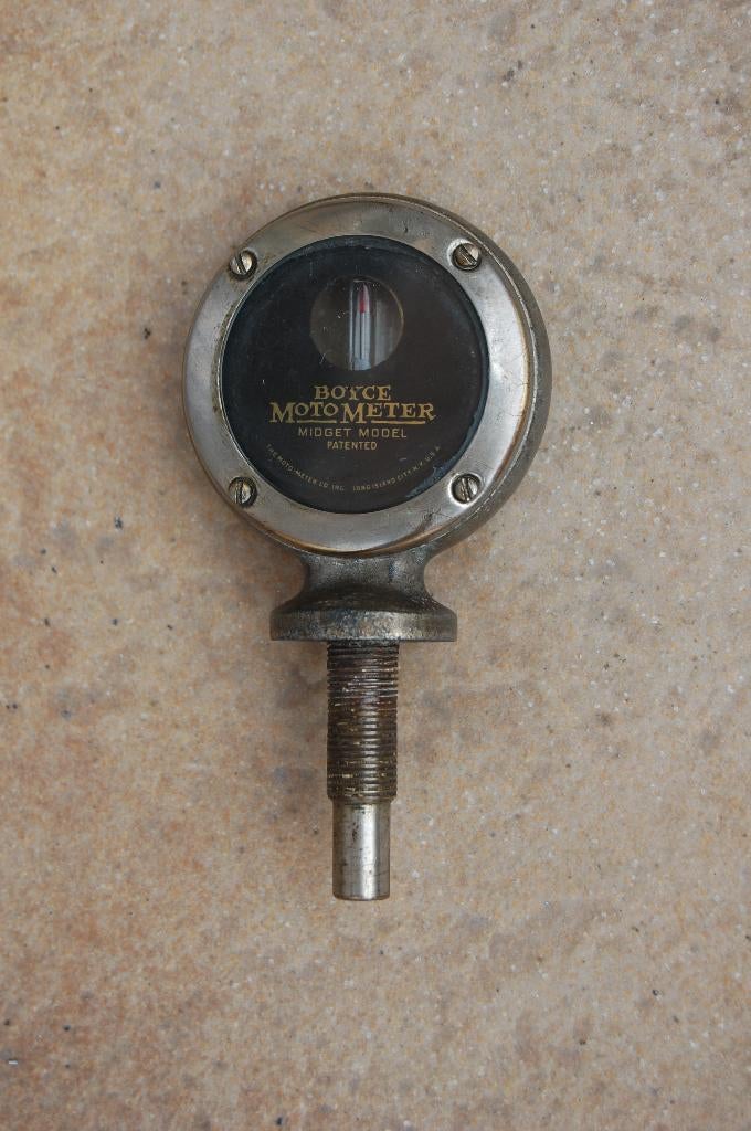 Zeldzame radiatorkap USA Boyce Moto Meter Midget 1920, Ophalen of Verzenden