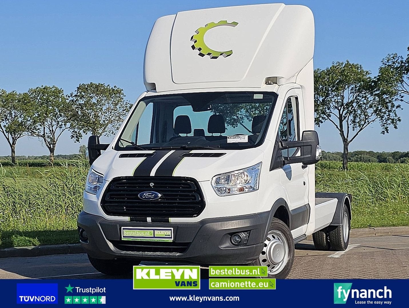 Ford TRANSIT 350 Trekker BE EURO6, Auto's, Bestelwagens en Lichte vracht, Cruise Control, Wit, Bedrijf, Ford