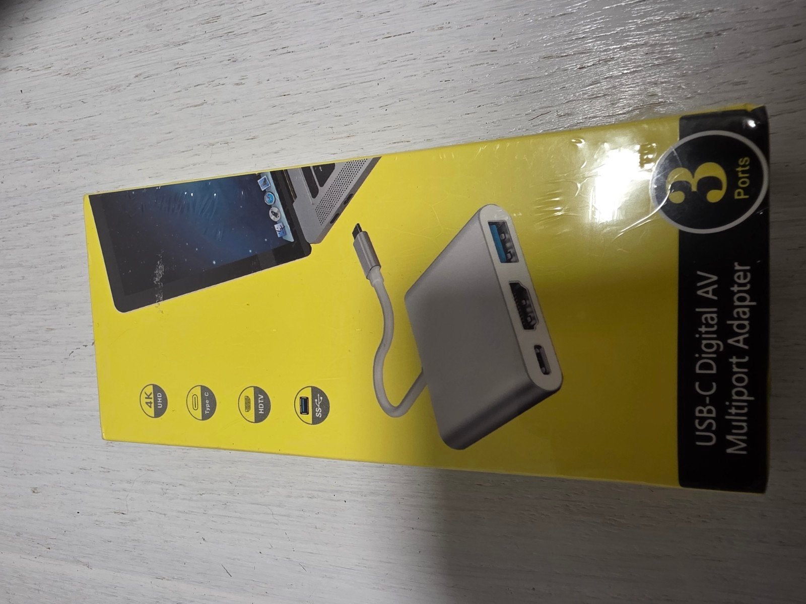 USB-C Digital AV Multiport Adapter (3-poorts Hub), Autos : Divers, Enlèvement ou Envoi