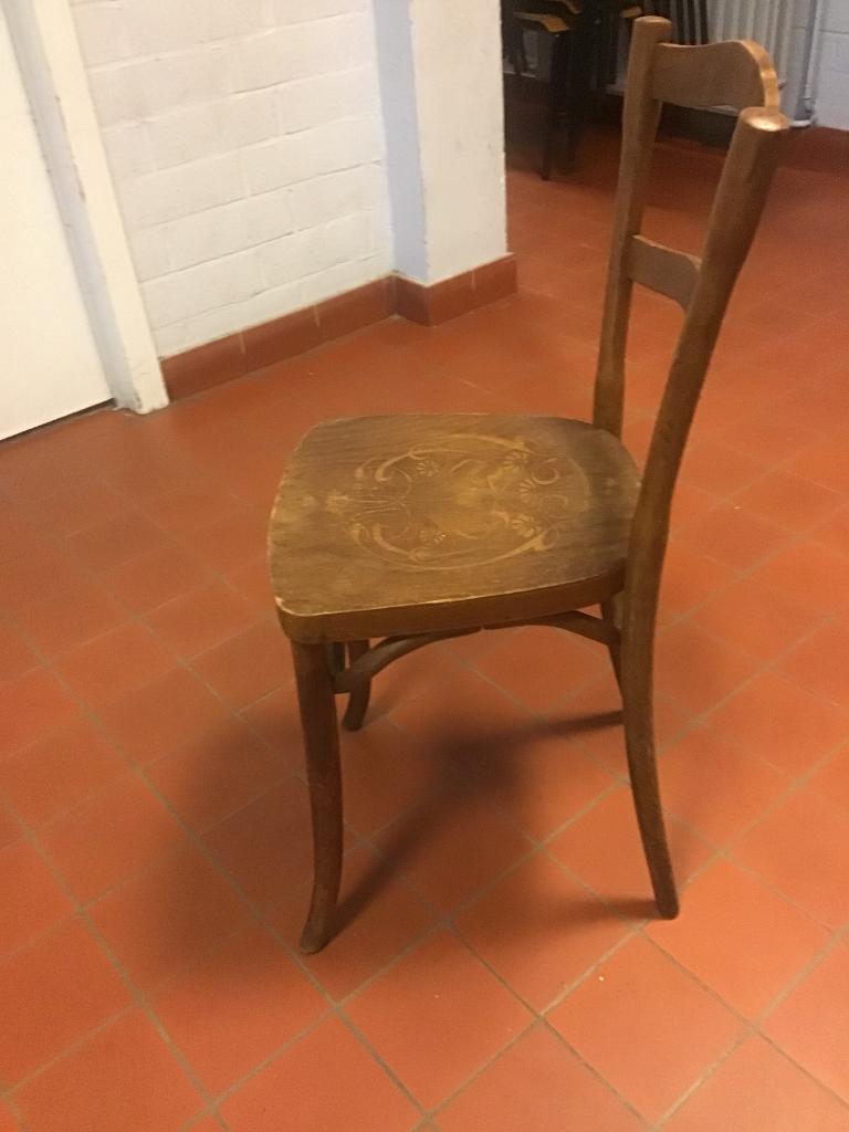 stoelen, Enlèvement, Utilisé, Bois, Oude gebruikte