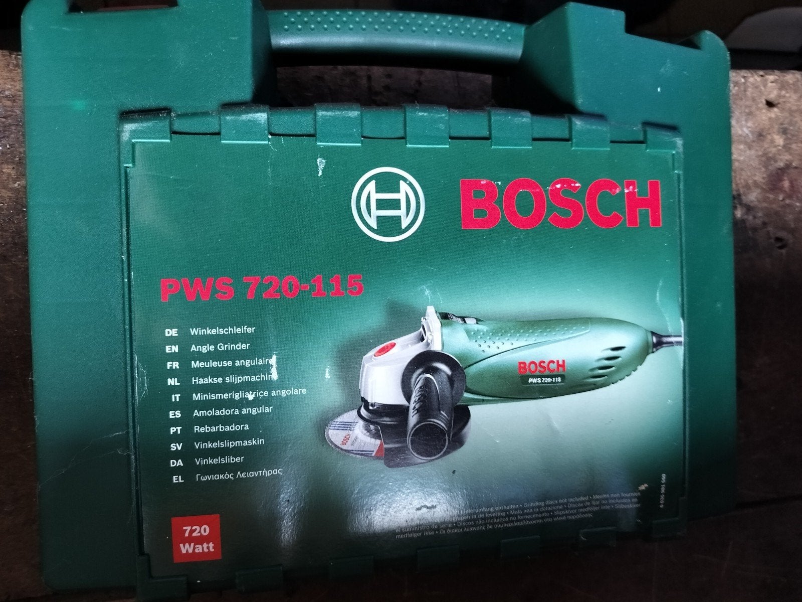 slijpschijf Bosch, Enlèvement