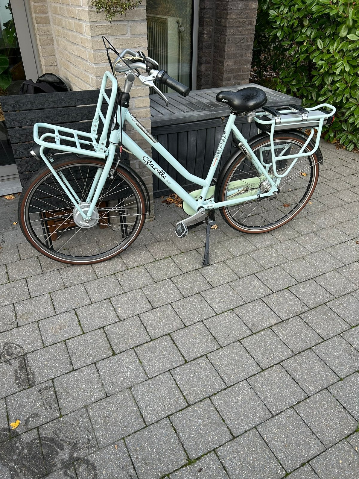 Elektrische vrouwenfiets Gazelle -, Fietsen en Brommers, Ophalen, Zo goed als nieuw, Versnellingen