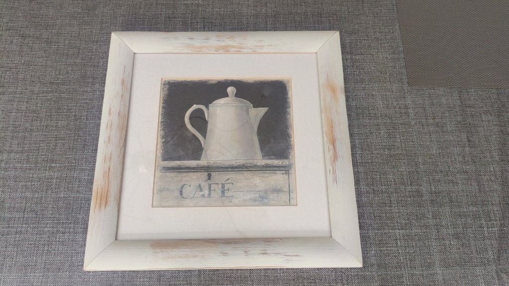 Decoratie - kader, Ophalen, Minder dan 50 cm, Beige, Zo goed als nieuw