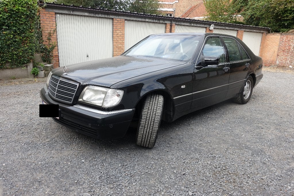 Mercedes S300 TD - W140 (motor OM606) - 196.000 km, Auto's, Mercedes-Benz, 4 zetels, Achterwielaandrijving, Zwart, Zwart