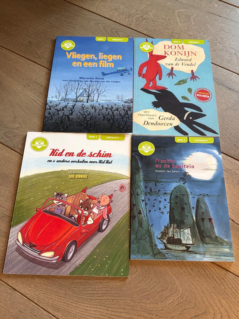 LOT Boektoppers 3de leerjaar - 4 stuks, Ophalen of Verzenden, Gelezen, Fictie algemeen