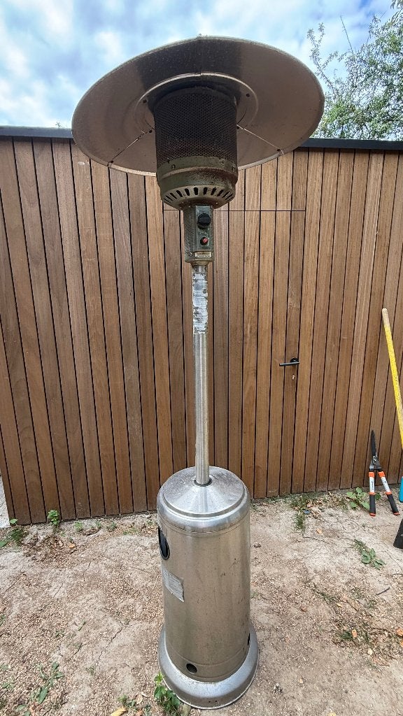 Chauffage terrasse champignon, Ophalen, Gebruikt, Gas, Vloer