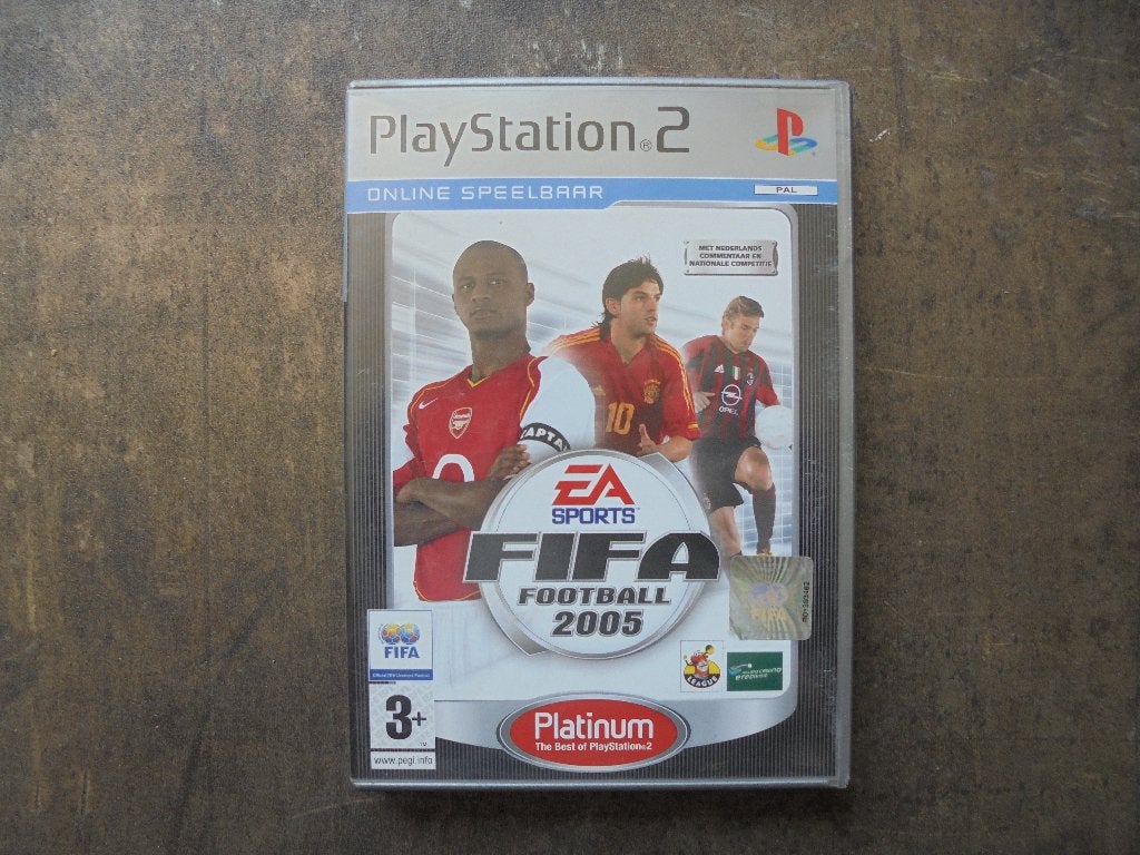 FIFA Football 2005 voor PS2 (zie foto's), Games en Spelcomputers, Gebruikt, Ophalen of Verzenden, Sport, 3 spelers of meer