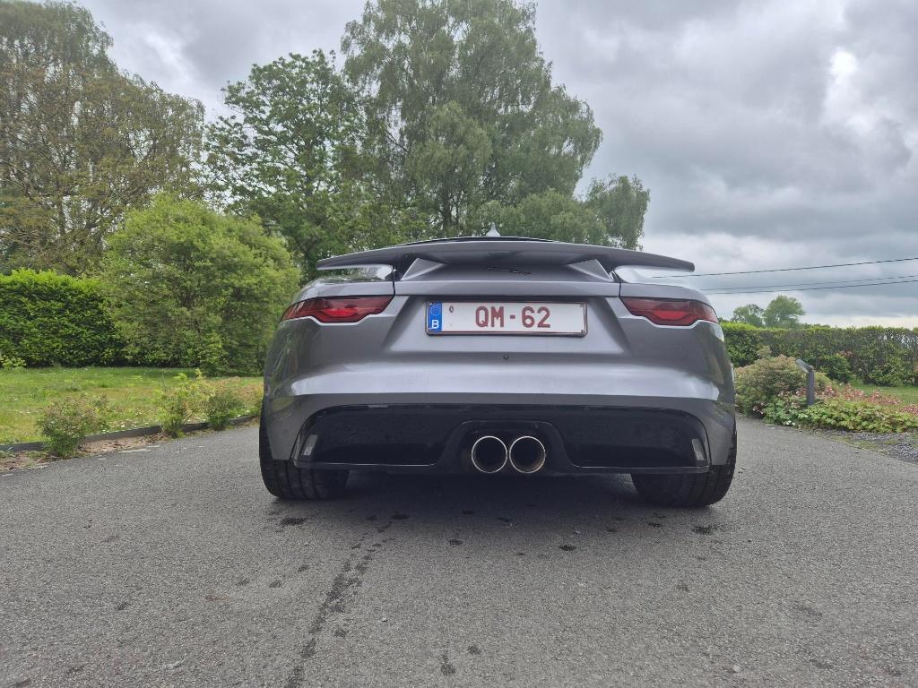 F-TYPE P300 CUSTOM, Auto's, Jaguar, Particulier, F-type, Benzine, Euro 6, Coupé, 2 deurs, Automaat, Zilver of Grijs, Bruin, Leder