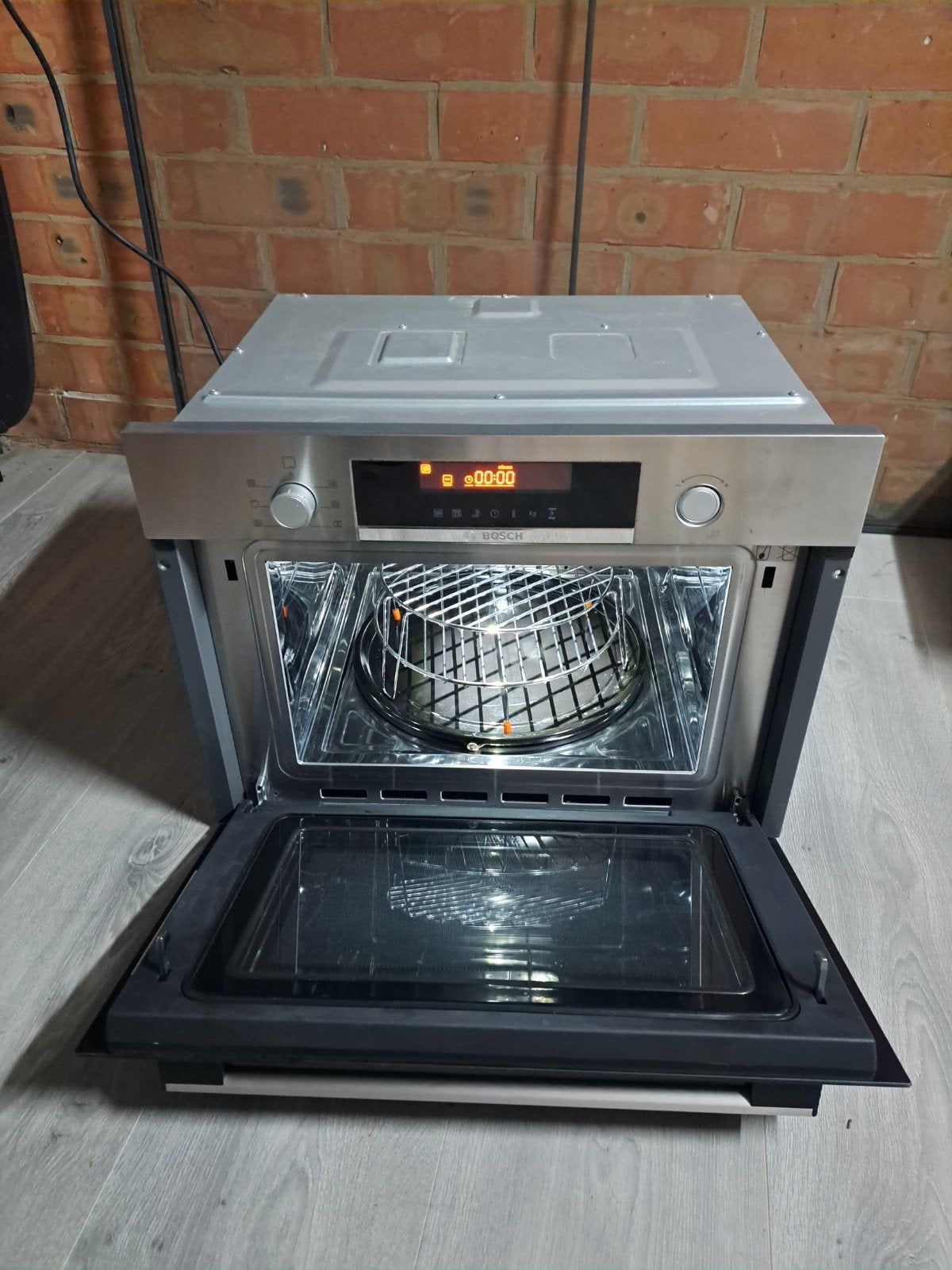 Bosch inbouw combi microgolfoven, Elektronische apparatuur, Ovens, Ophalen, Inbouw, Bosch