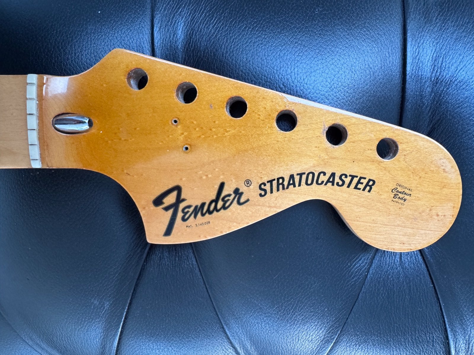 Vintage Neck Fender Stratocaster 1975, Ophalen of Verzenden, Zo goed als nieuw