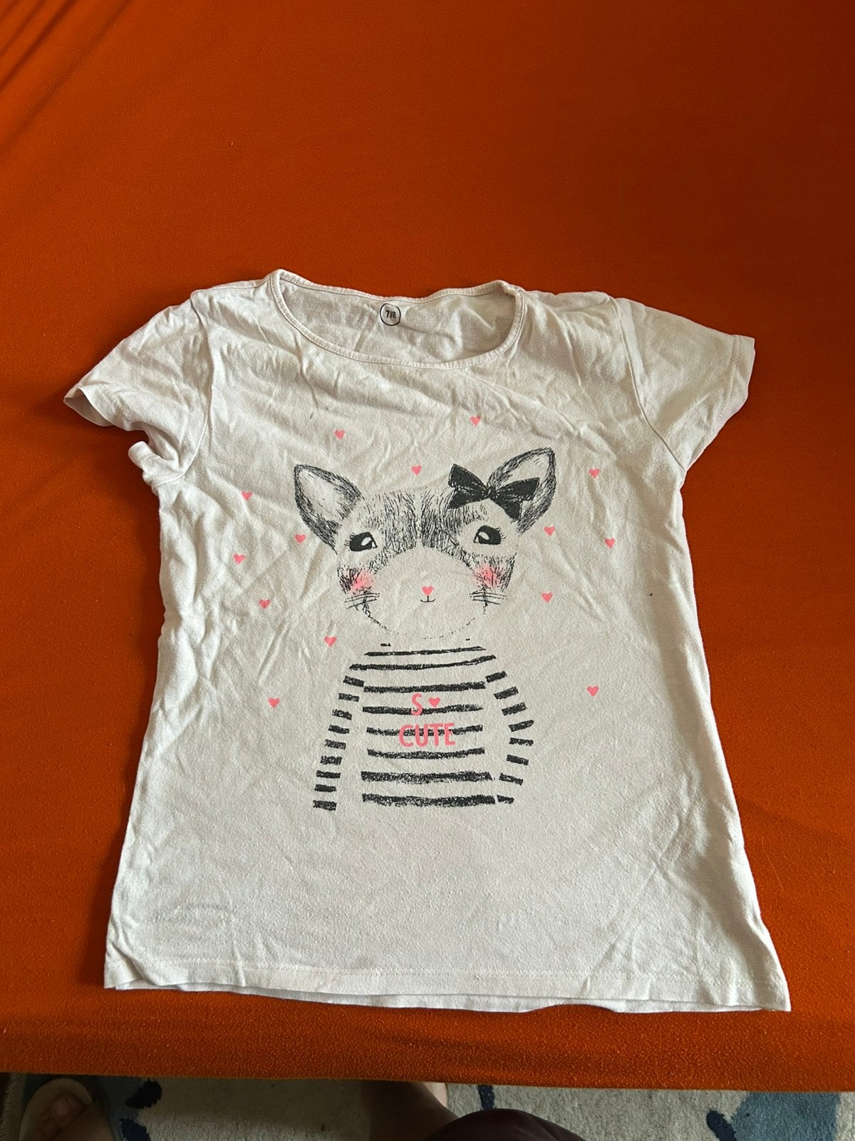 Meisjes t shirt, Kinderen en Baby's, Kinderkleding | Overige, Ophalen, Gebruikt, Meisje