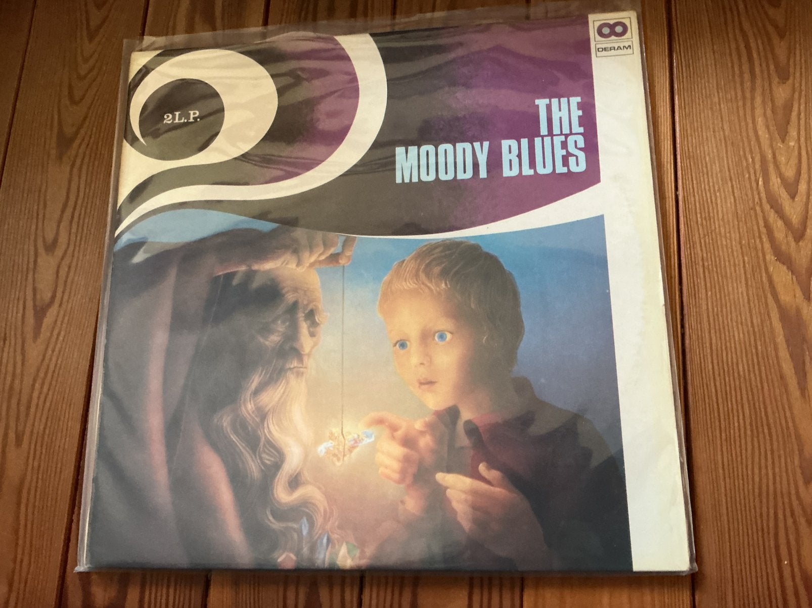 LP X 2 - The Moody Blues - the Moody Blues, Ophalen of Verzenden, Gebruikt, LP
