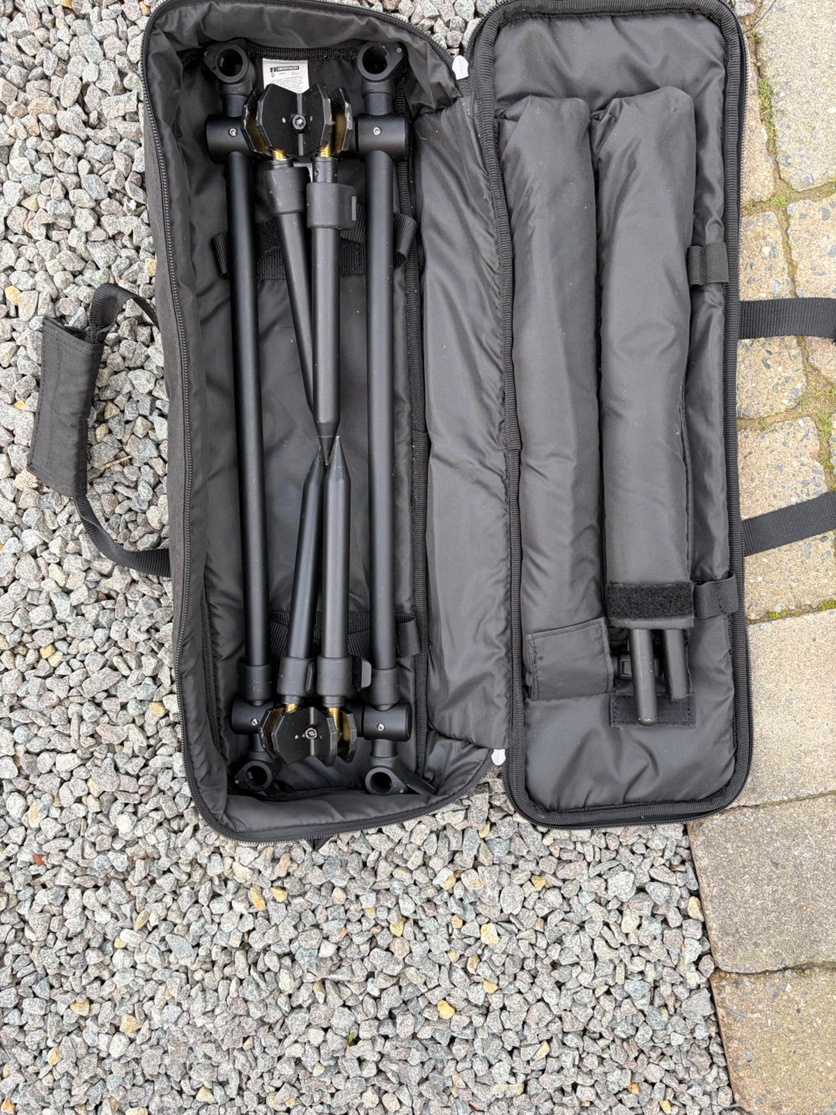Caperlan Rod Pod 500 – 3 Hengels – Inclusief Draagtas, Sports nautiques & Bateaux, Enlèvement, Comme neuf, Ensemble complet