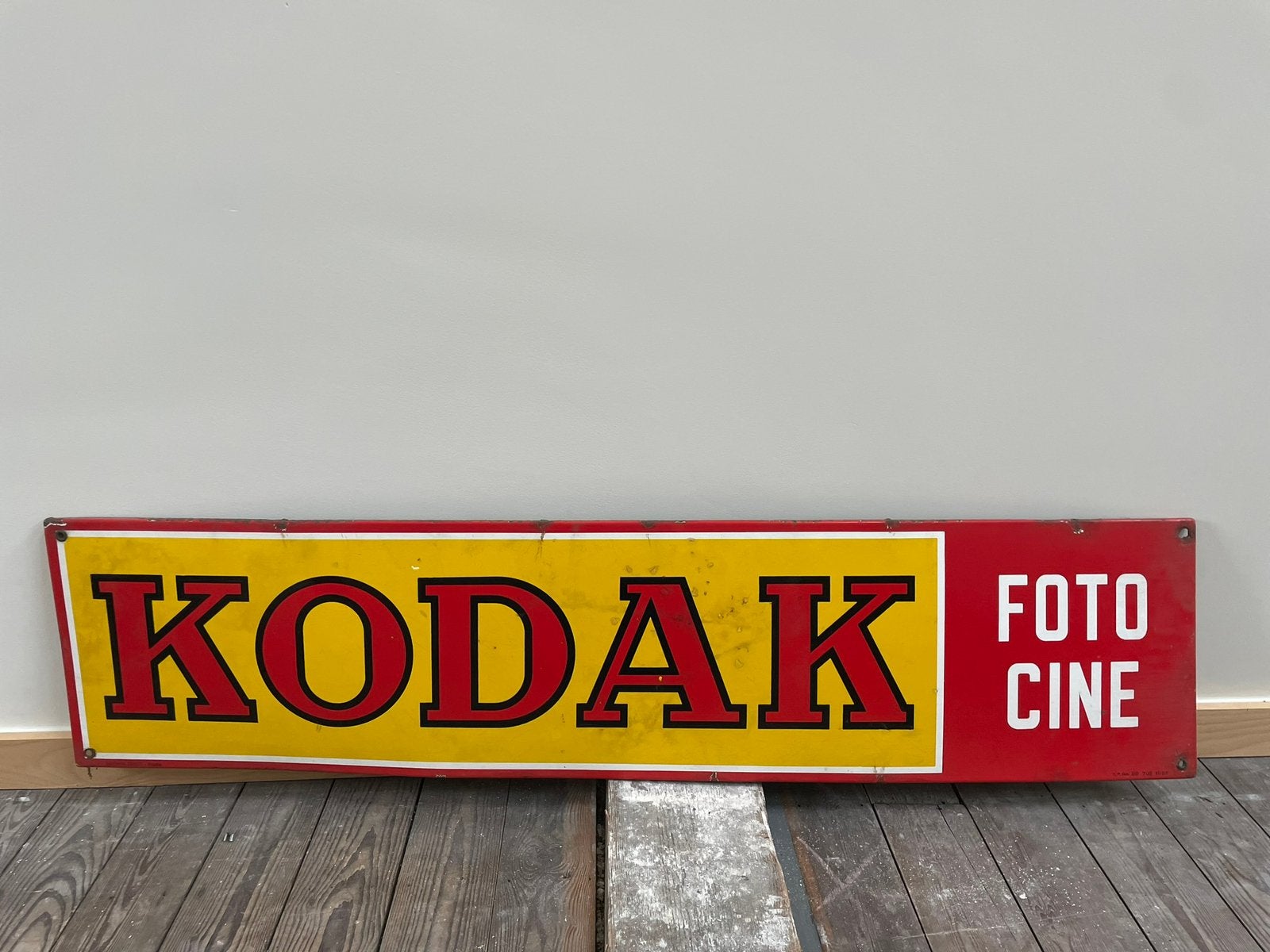 Email reklamebord “kodak”, Ophalen