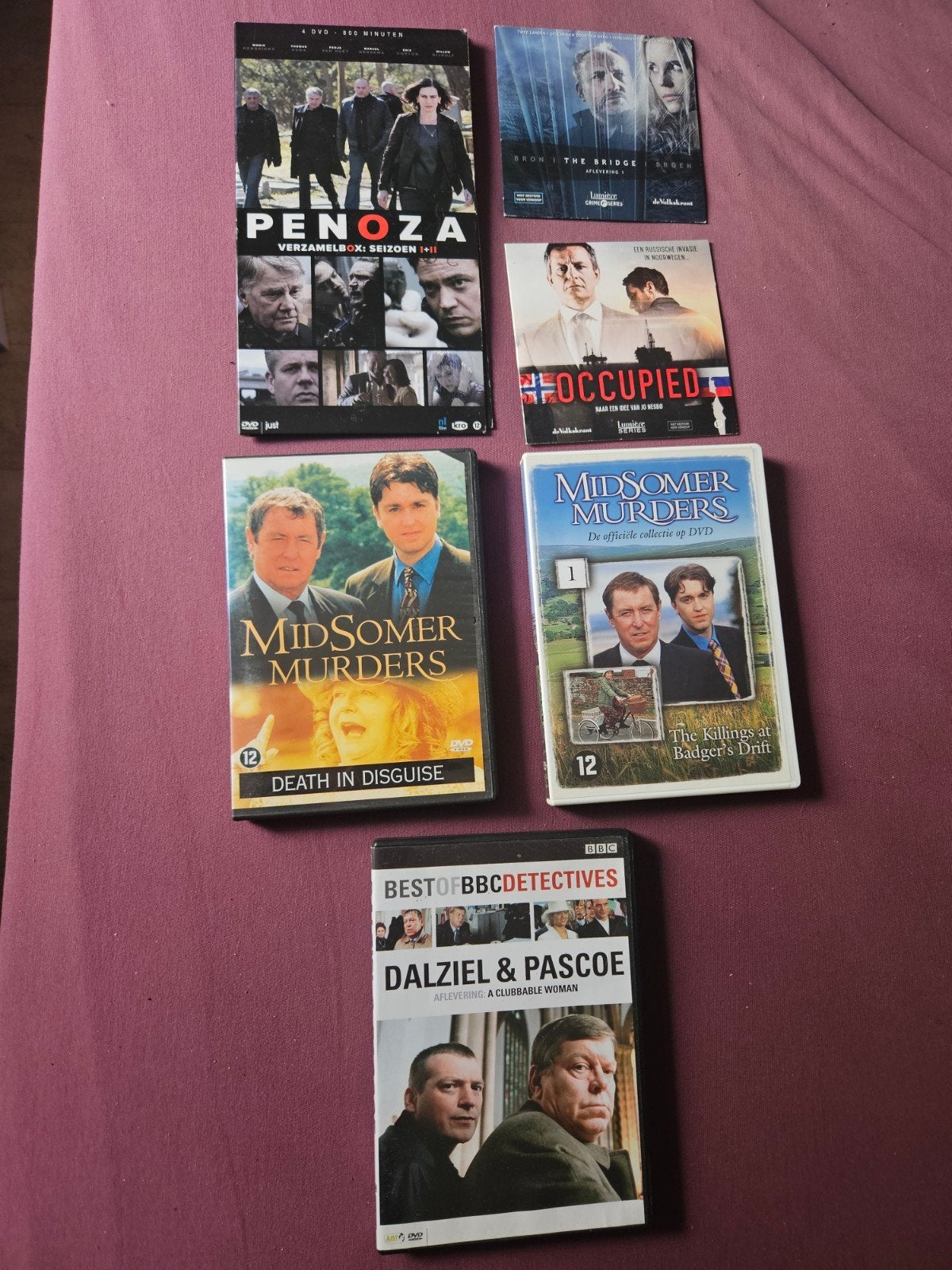 dvd's detective, Enlèvement ou Envoi