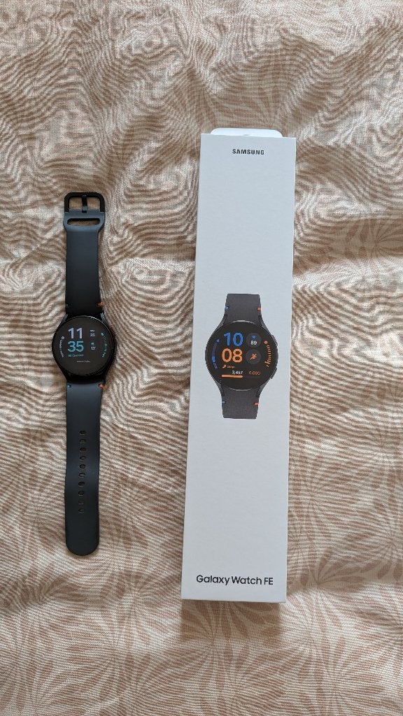 Galaxy Watch FE 40 mm, Ophalen, Afstand, Zwart, Zo goed als nieuw
