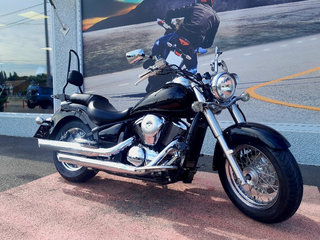 KAWASAKI VN900 CLASSIC Garantie 1 ou 2 ans MOTOSD, Motoren, 2 cilinders, Occasion, Chopper, Bedrijf