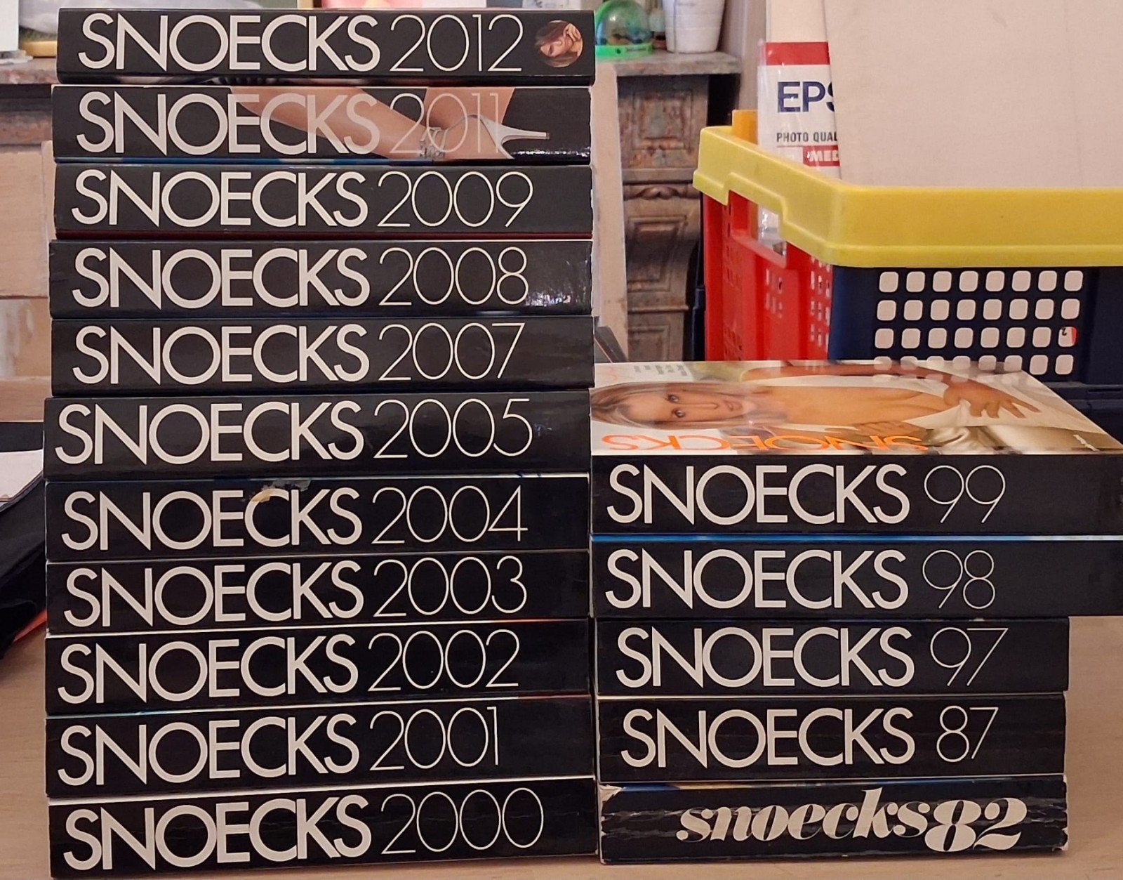 16 Snoecks jaarboeken, Boeken, Kunst en Cultuur | Fotografie en Design, Ophalen, Gelezen, Fotografie algemeen