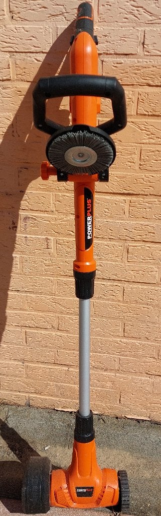 Powerplus telescopische onkruidborstel 20V POWDP9062, Ophalen, Gebruikt, Powerplus