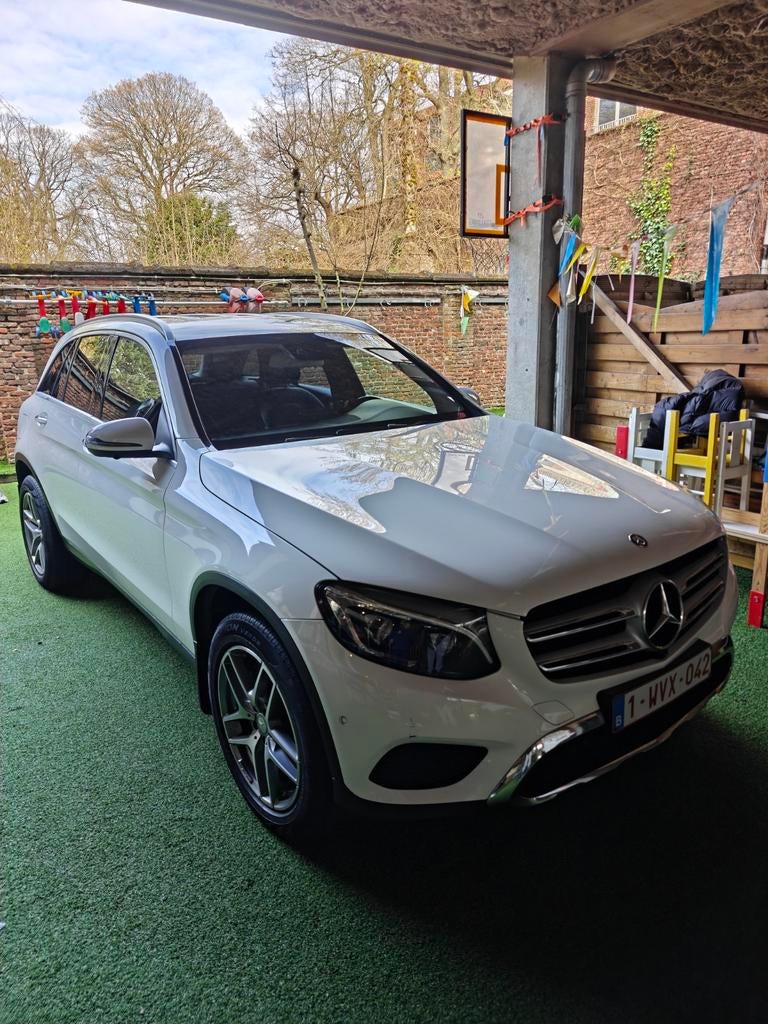 Mercedes GLC300, Auto's, Automaat, 4 cilinders, Wit, Leder