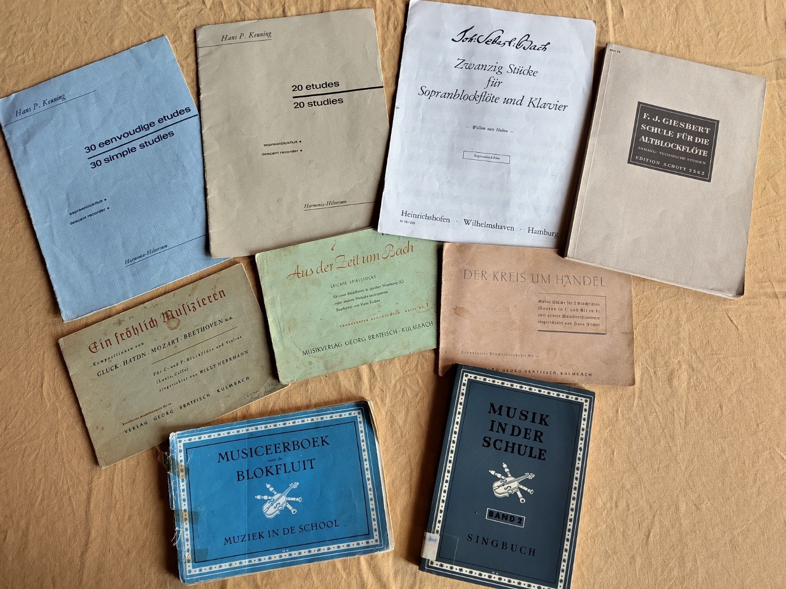 Blokfluit bladmuziek, Musique & Instruments, Enlèvement ou Envoi