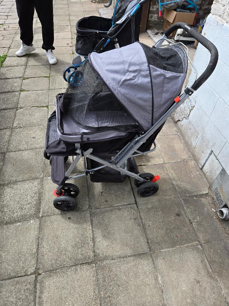 Poussette pour chiens, Enlèvement
