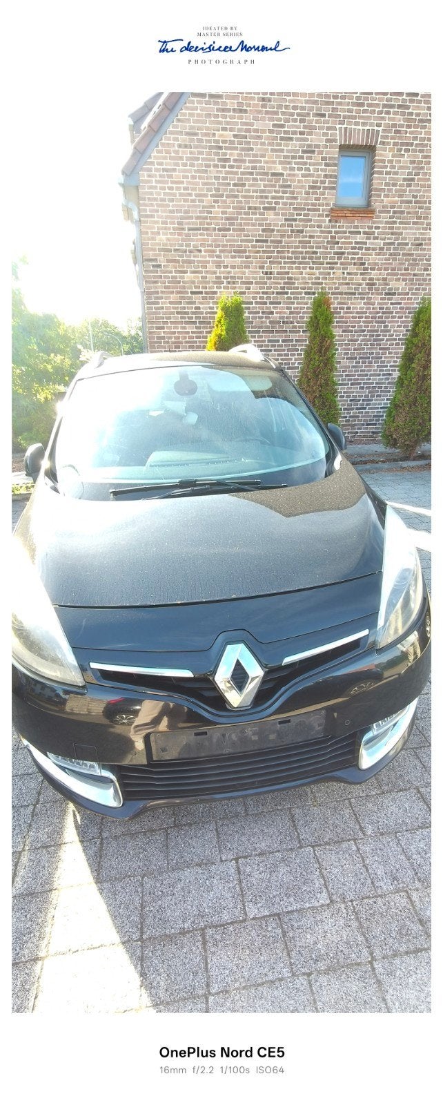 Renault scenic 15 diesel, Auto's, Euro 5, Monovolume, Zwart, Zwart