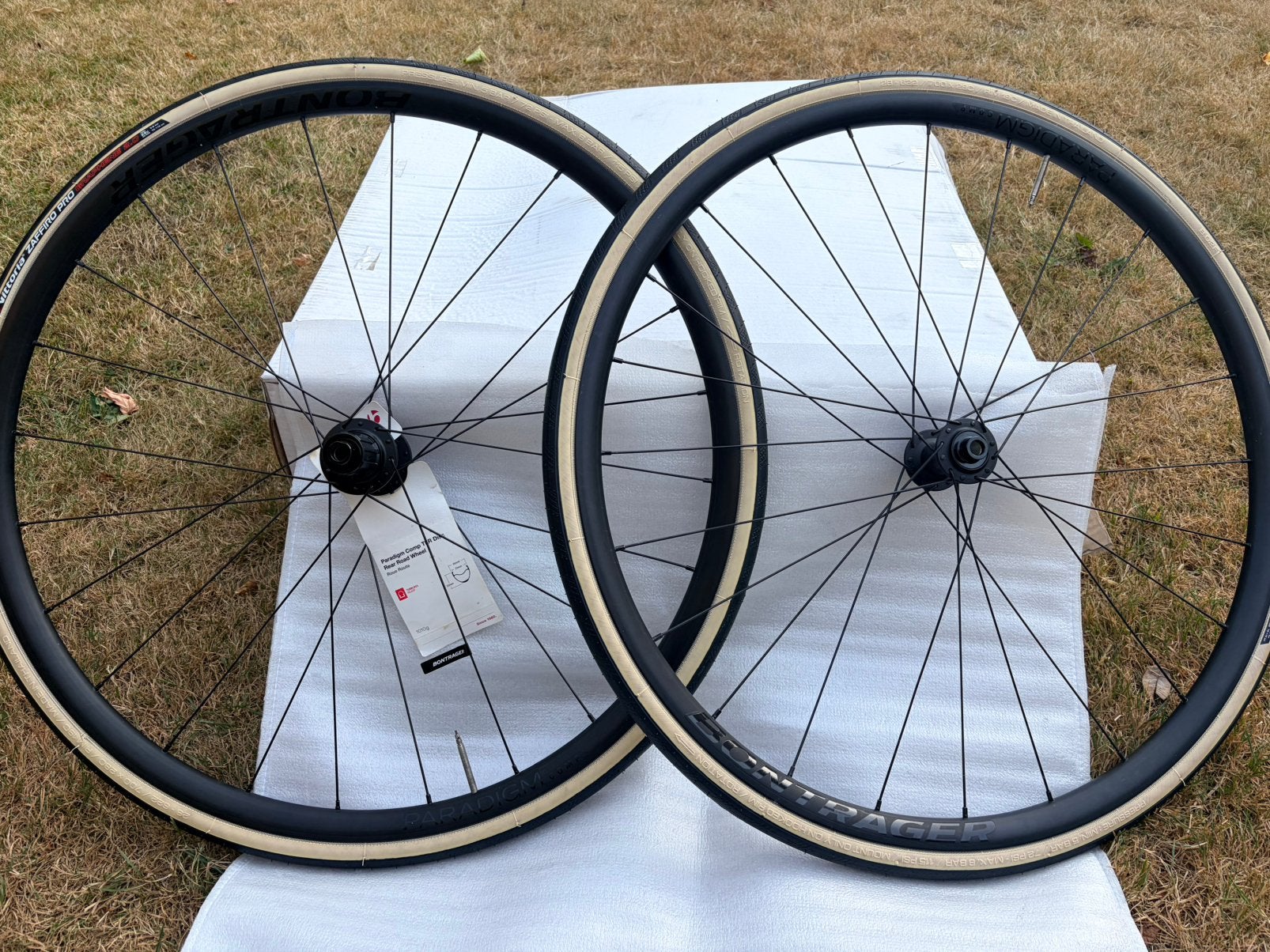 Bontrager wielen racefiets disc, Enlèvement, Comme neuf, Racefiets