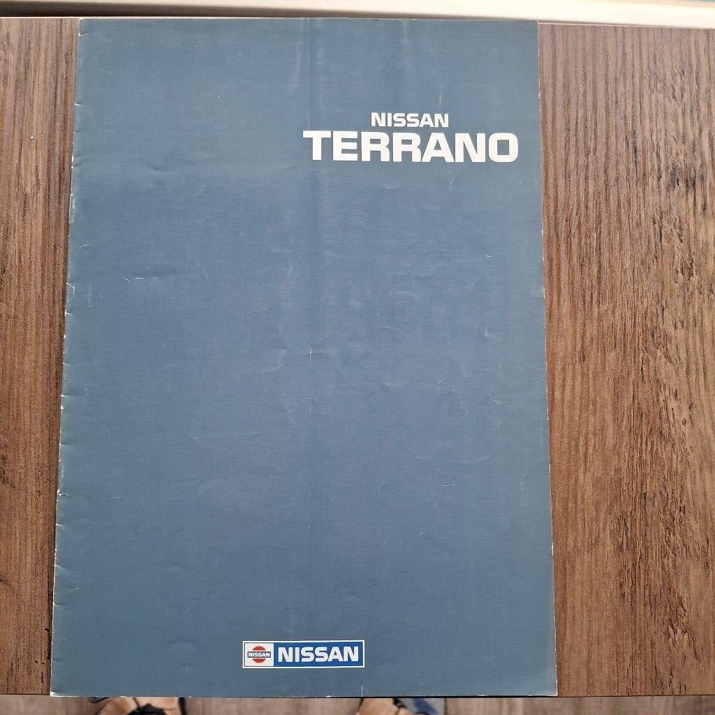 NISSAN  TERRANO, Livres, Autos | Brochures & Magazines, Enlèvement ou Envoi, Comme neuf, Nissan