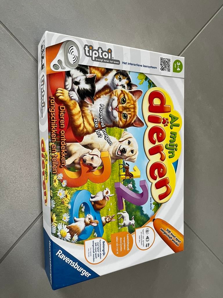 Tiptoi - al mijn dieren, Hobby & Loisirs créatifs, Enlèvement, Comme neuf
