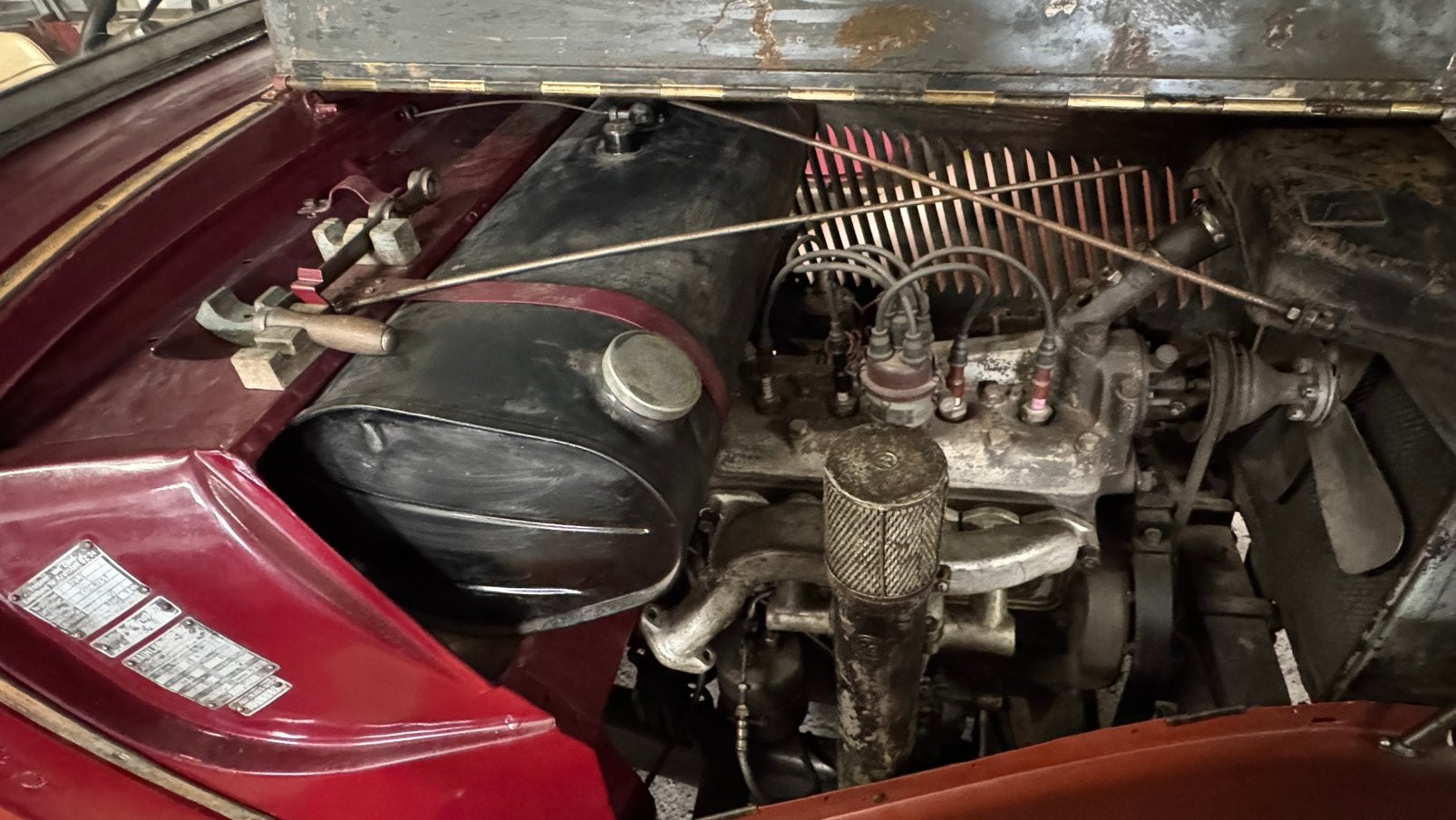 Mercedes 170V Cabriolet B bj 1939, foto 5