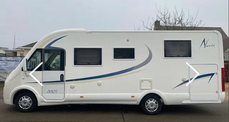 mobilhome, Caravans en Kamperen, Mobilhomes, Integraal, Ringverwarming, Fiat, Afzuigkap