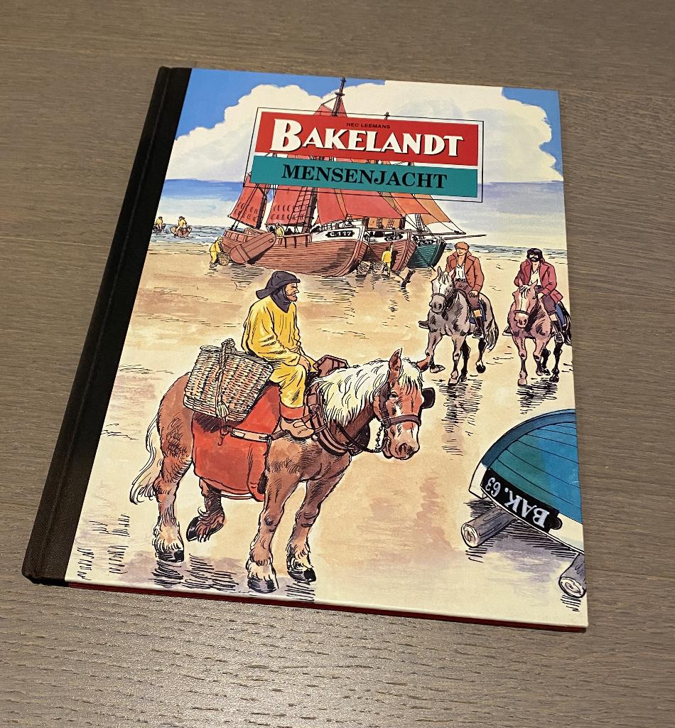 Hec Leemans - Bakelandt - Mensenjacht HC, Livres, BD, Utilisé, Enlèvement ou Envoi