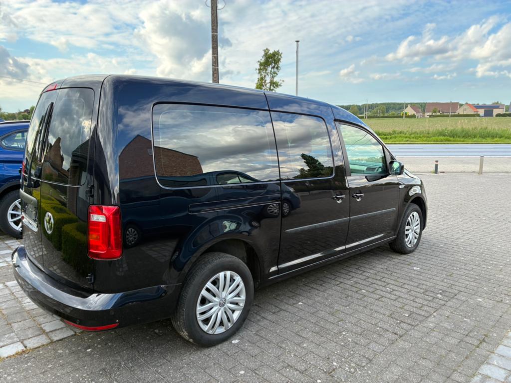 VW Caddy 20 TDI  , Dubbele Cabine  16900 + BTW, Auto's, Voorwielaandrijving, Stof, 4 cilinders, Volkswagen
