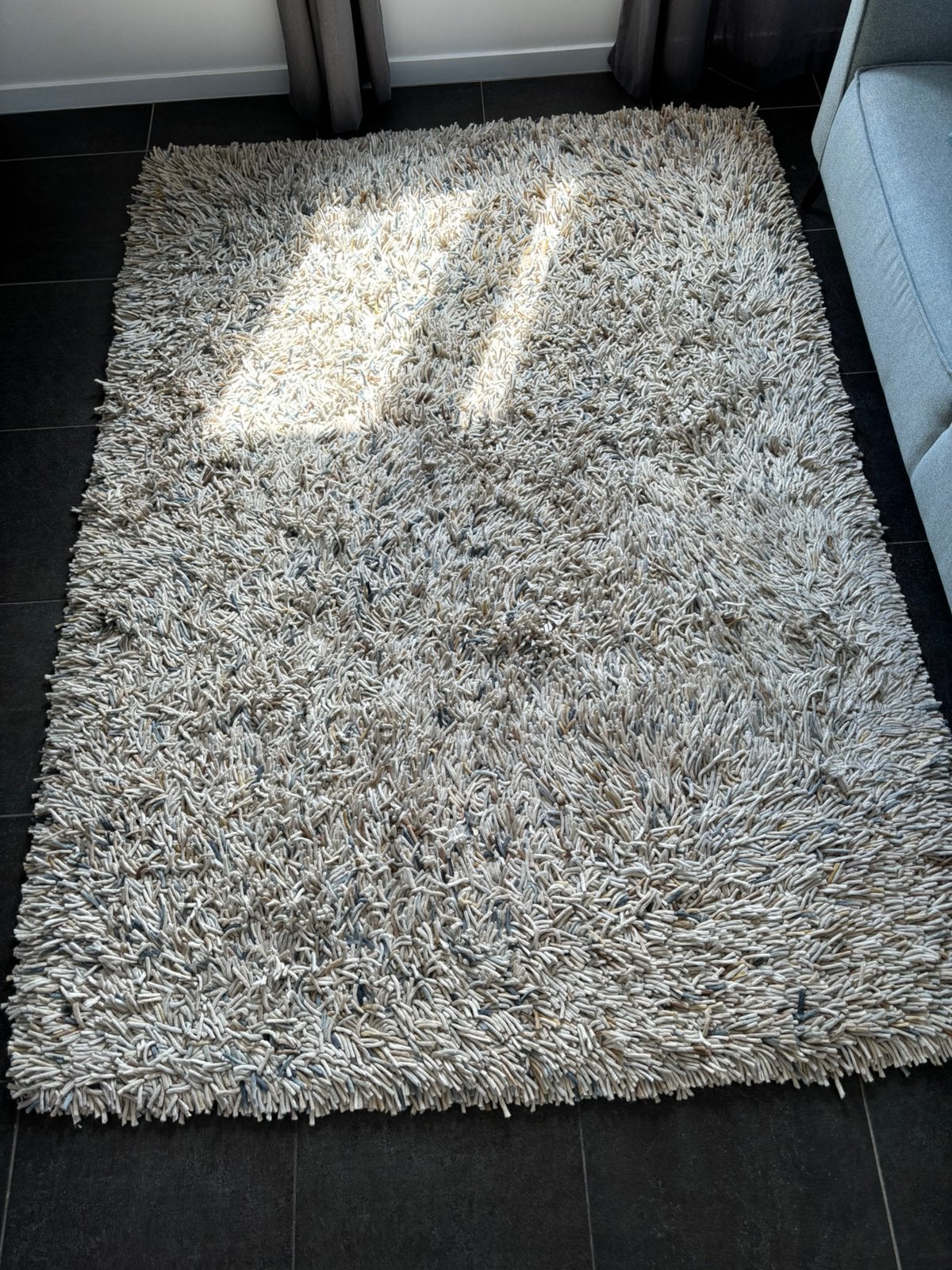 tapis Shaggy, Maison & Meubles, Enlèvement, Utilisé