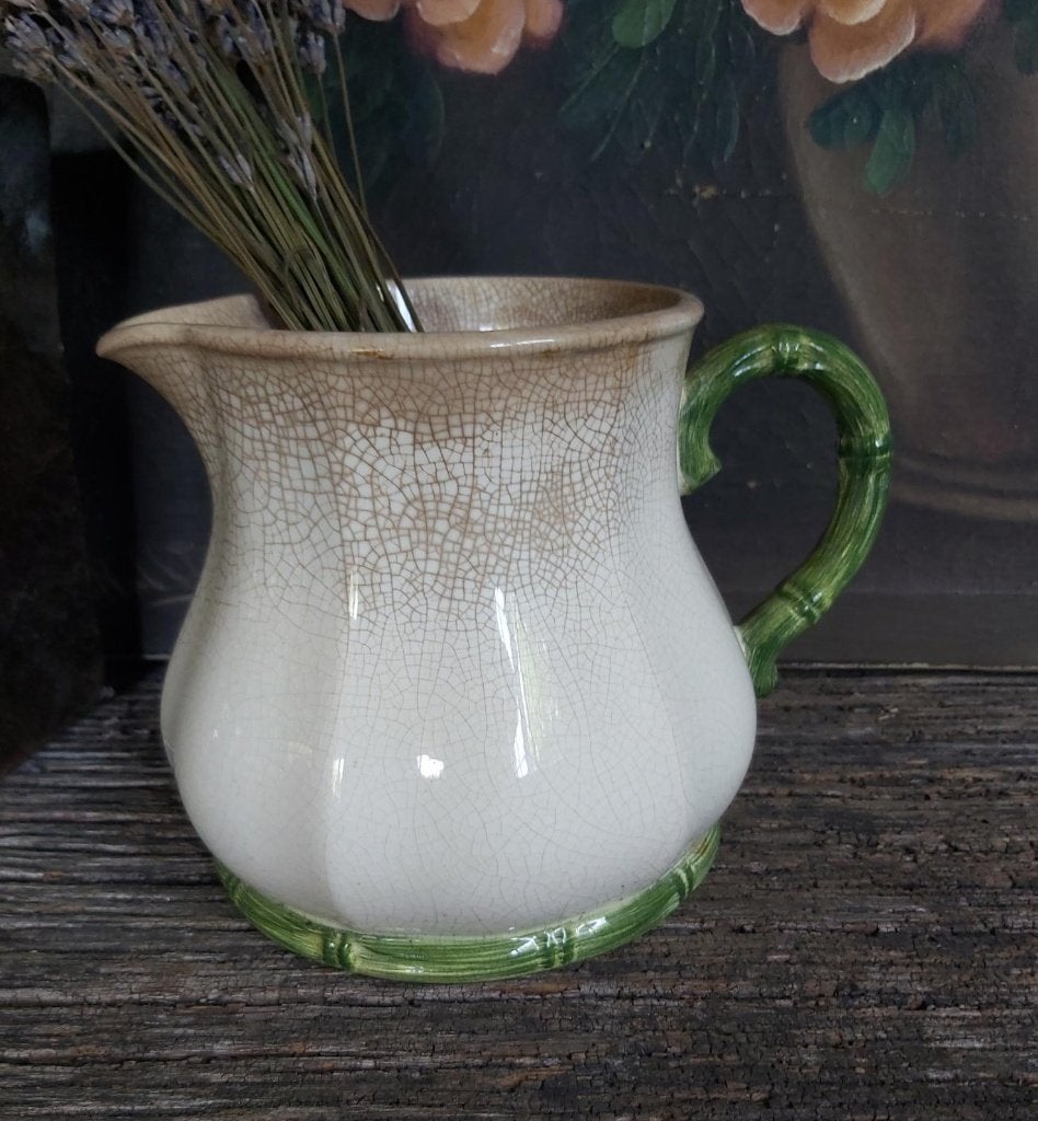 Mooi vintage aardewerken kan / waterkan / pichet Taunton, Antiek en Kunst, Ophalen of Verzenden