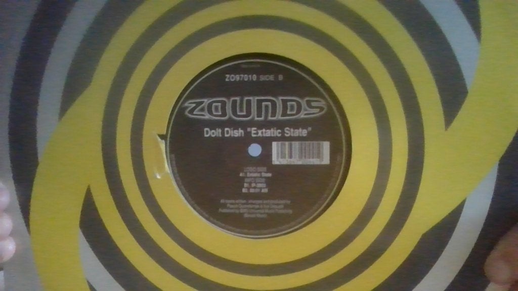 DOLT DISH " EXTATIC STATE " ., Cd's en Dvd's, Vinyl | Dance en House, Trance, Originele persing, Ophalen of Verzenden, Zo goed als nieuw