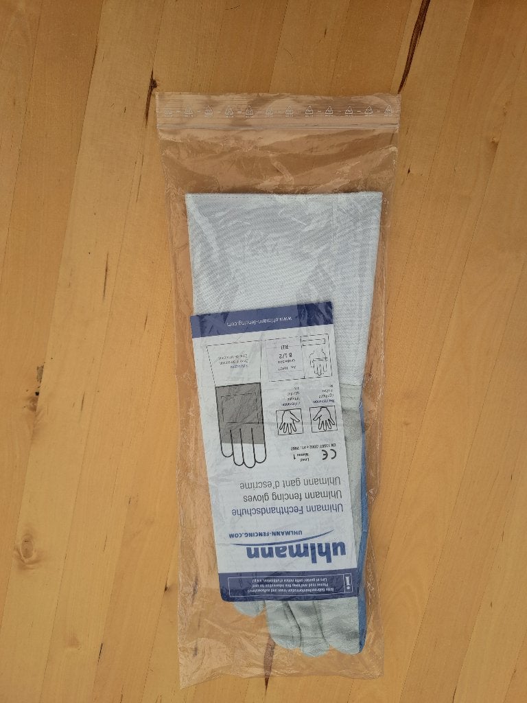 Schermen degen - nieuwe handschoen uhlmann 8,5/RH, Ophalen, Nieuw, Schermen